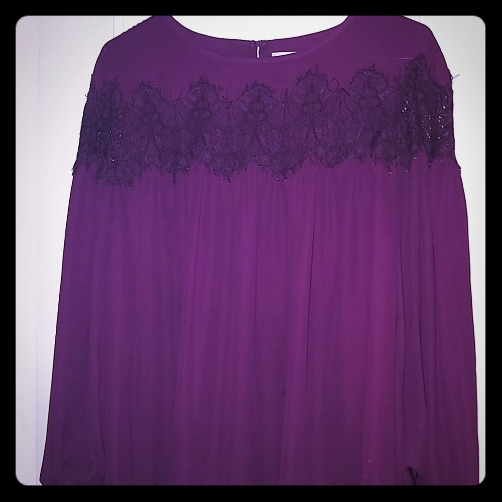 M.p.p.p. top, with lace top